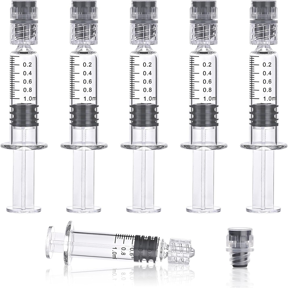 Art Craft Tools - 1ml 유리 루어형 애완동물 사료 계량기