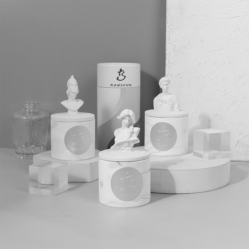 Soy Candle Fragrance Oil - 아로마 테라피 양초 석고 컵 조각