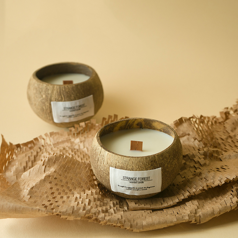 Soy Candle Fragrance Oil - 코코넛 껍질 아로마테라피 양초 에센셜 오일