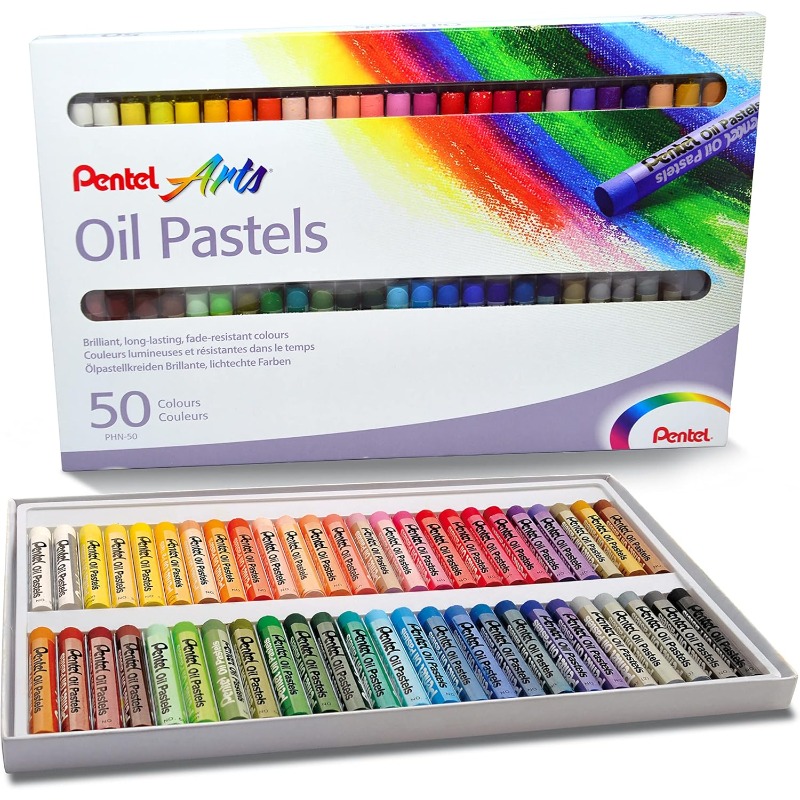 Chalk Pastel Set - 펜텔 아츠 오일 파스텔 세트 6/12/25/50