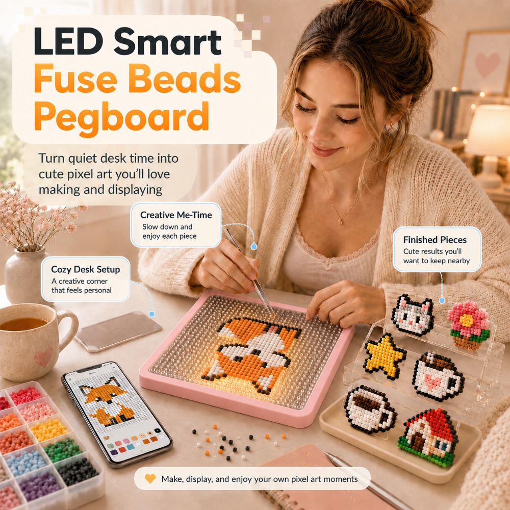 스마트 LED 비즈 아트 보드 (앱 패턴 포함), US - Art Craft App 리뷰 및 가격
