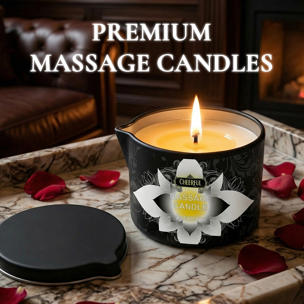 자스민 마사지 오일 캔들, 천연 소이 왁스 향초 바디  - Soy Candle Fragrance Oil 리뷰 및 가격