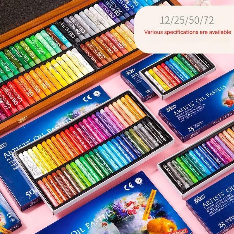 12-50 색상 오일 파스텔 소프트 스틱 세트 어린이  - Chalk Pastel Set 리뷰 및 가격