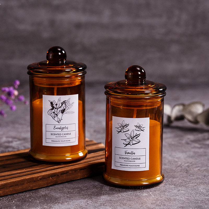 빈티지 유리 항아리 향기로운 양초 에센셜 오일 간장 왁 - Soy Candle Fragrance Oil 리뷰 및 가격