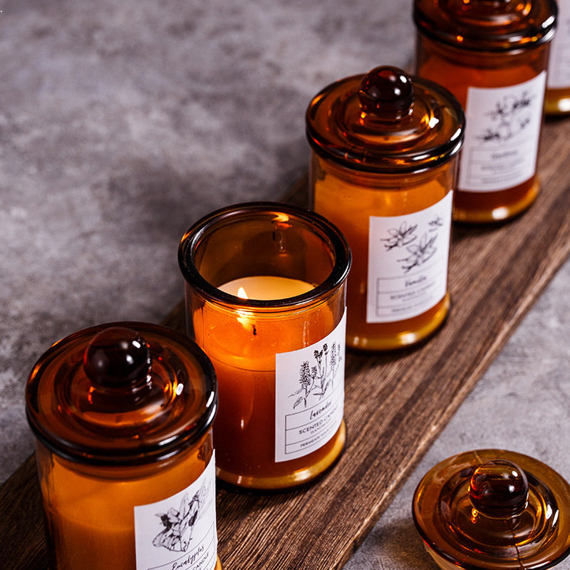 빈티지 유리 항아리 향기로운 양초 에센셜 오일 간장 왁 - Soy Candle Fragrance Oil 리뷰 및 가격