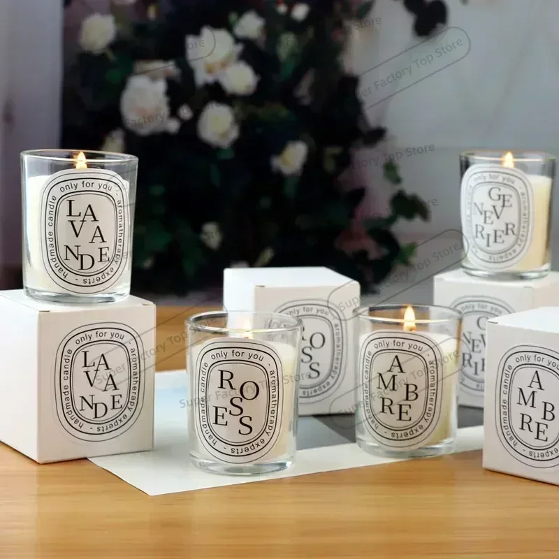 로맨틱 투명 향초 선물 향기로운 아로마 캔들 게스트 선 - Soy Candle Fragrance Oil 리뷰 및 가격