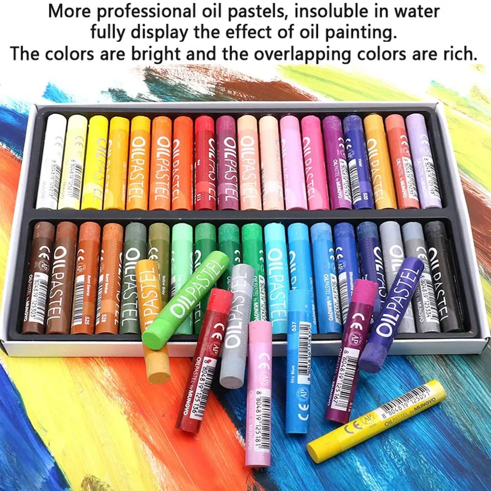 MUNGYO 아티스트 오일 파스텔 세트 12/25/50 - Chalk Pastel Set 리뷰 및 가격