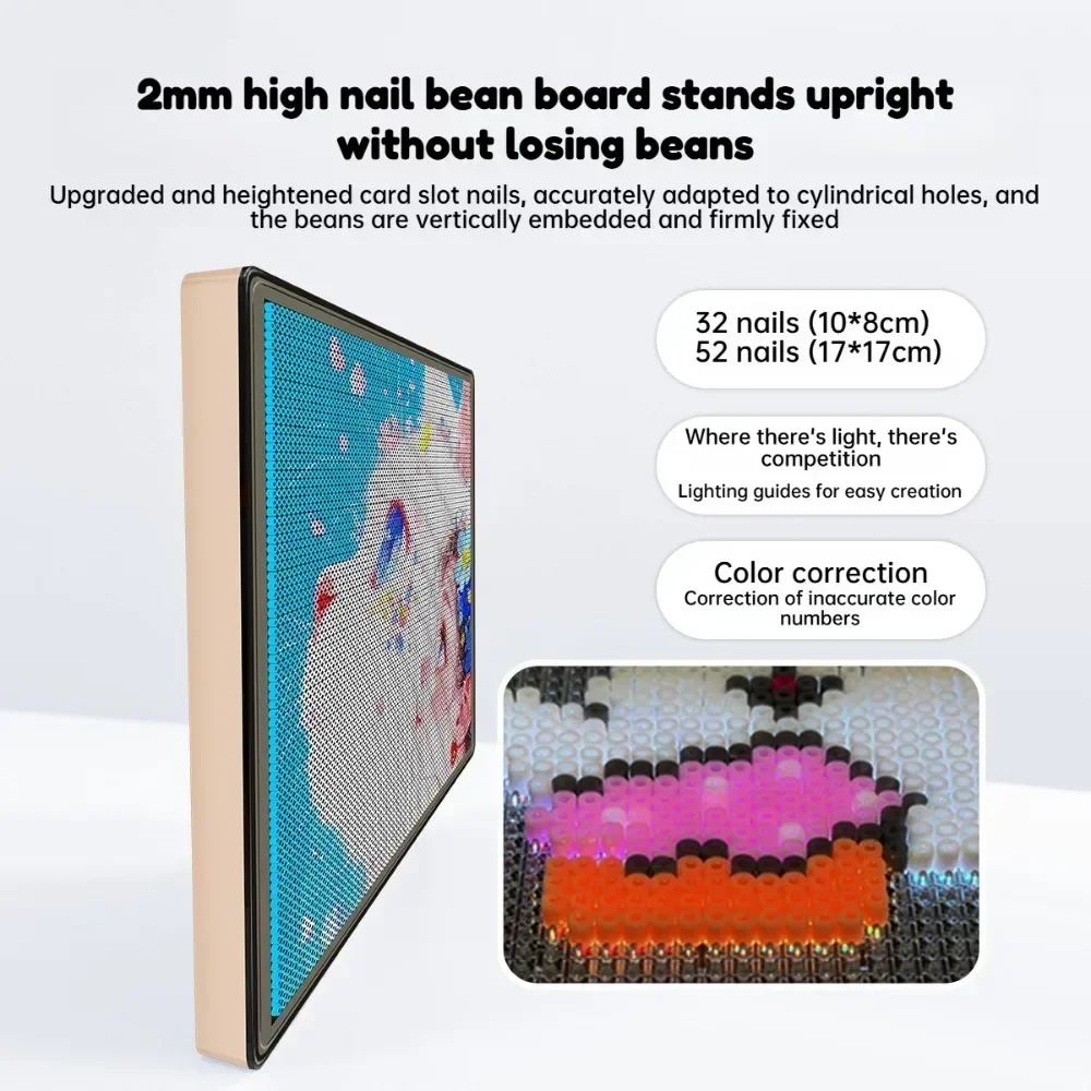LED 퓨즈 비즈 키트 보드, 앱으로 가이드되는 DIY - Art Craft App 리뷰 및 가격