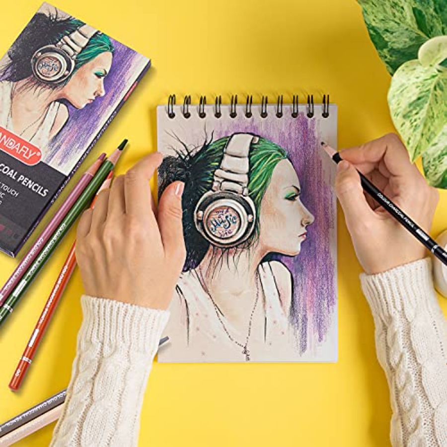 전문가용 컬러 숯펜슬 드로잉 세트, 피부톤 색연필, 스 - Chalk Pastel Set 리뷰 및 가격