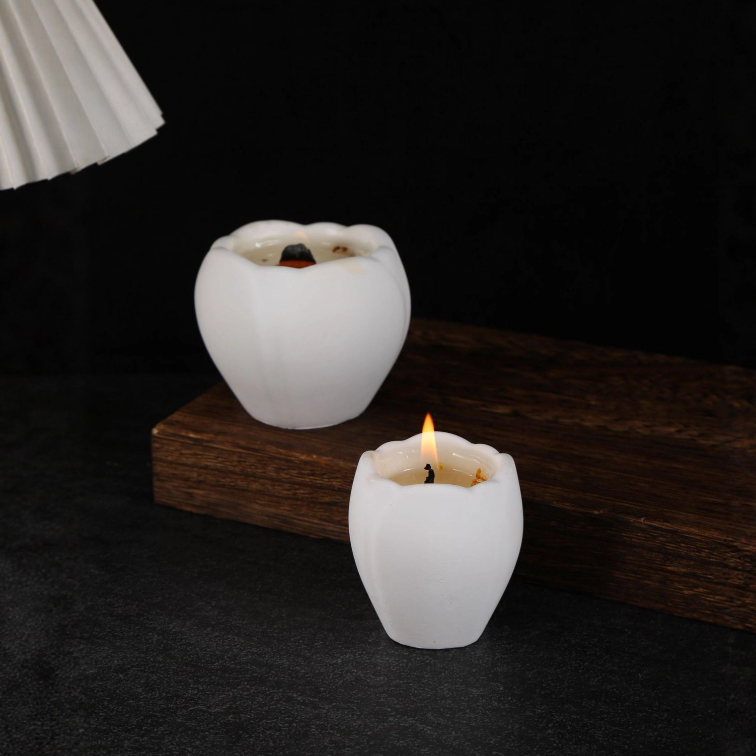 홈 데코용 아로마테라피 캔들, 튤립 모양, 오래 지속되 - Soy Candle Fragrance Oil 리뷰 및 가격