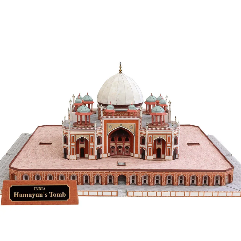 인도 Humayun's Tomb 미니 3D 종이 모델  - Art Craft India 리뷰 및 가격
