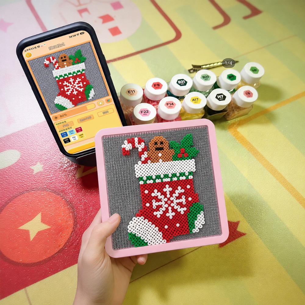 LED 스마트 퓨즈 비드 페그보드, 앱으로 조작하는 패 - Art Crafting 리뷰 및 가격