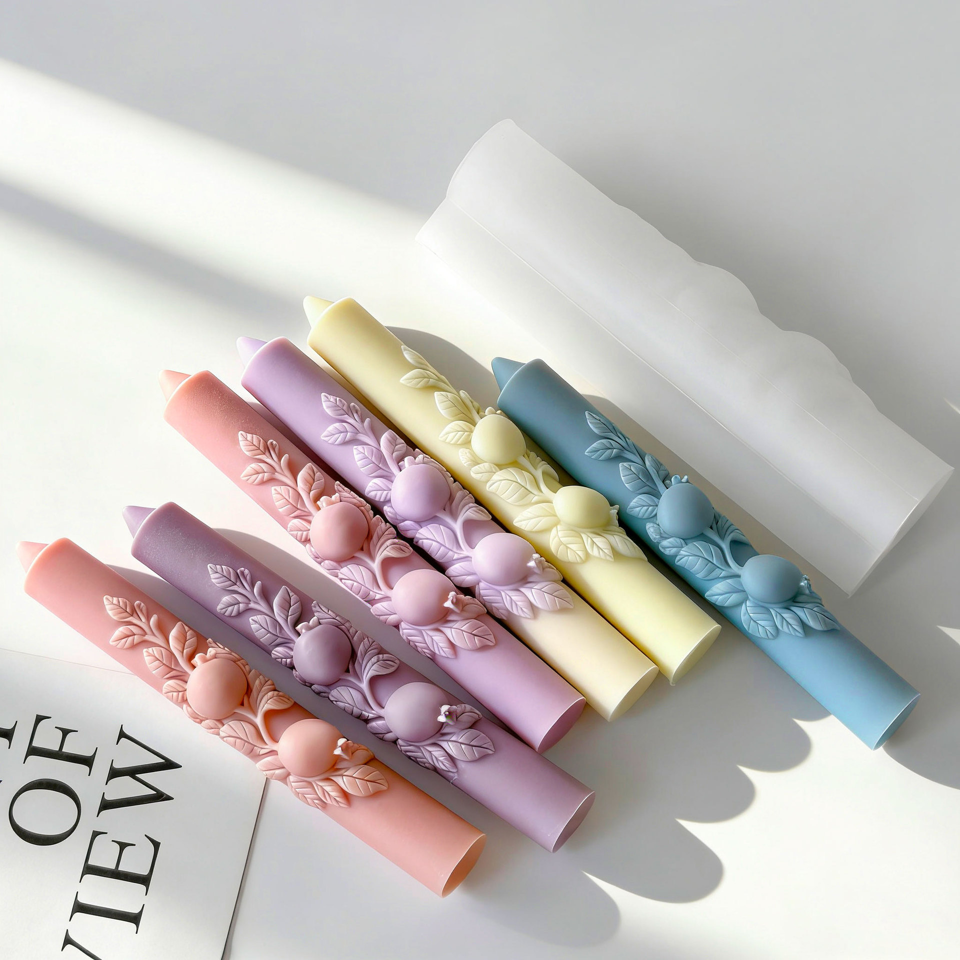 DIY 석류 모양 긴 막대 실리콘 캔들 몰드 수제 아로 - Soy Candle Fragrance Oil 리뷰 및 가격
