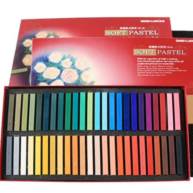 학생용 소프트 컬러 초크 파우더 스틱 세트, 아티스트  - Chalk Pastel Set 리뷰 및 가격