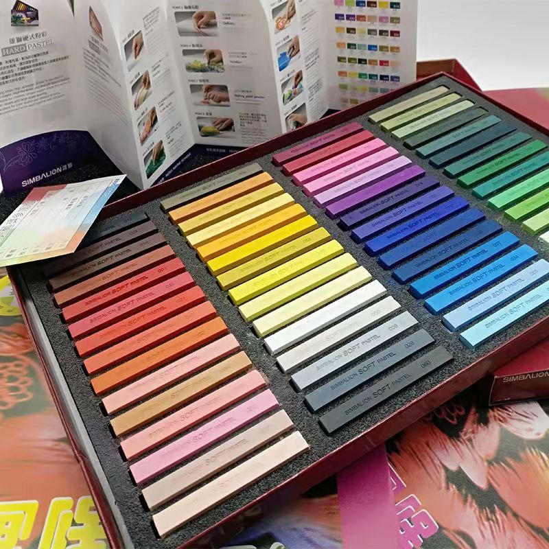 학생용 소프트 컬러 초크 파우더 스틱 세트, 아티스트  - Chalk Pastel Set 리뷰 및 가격