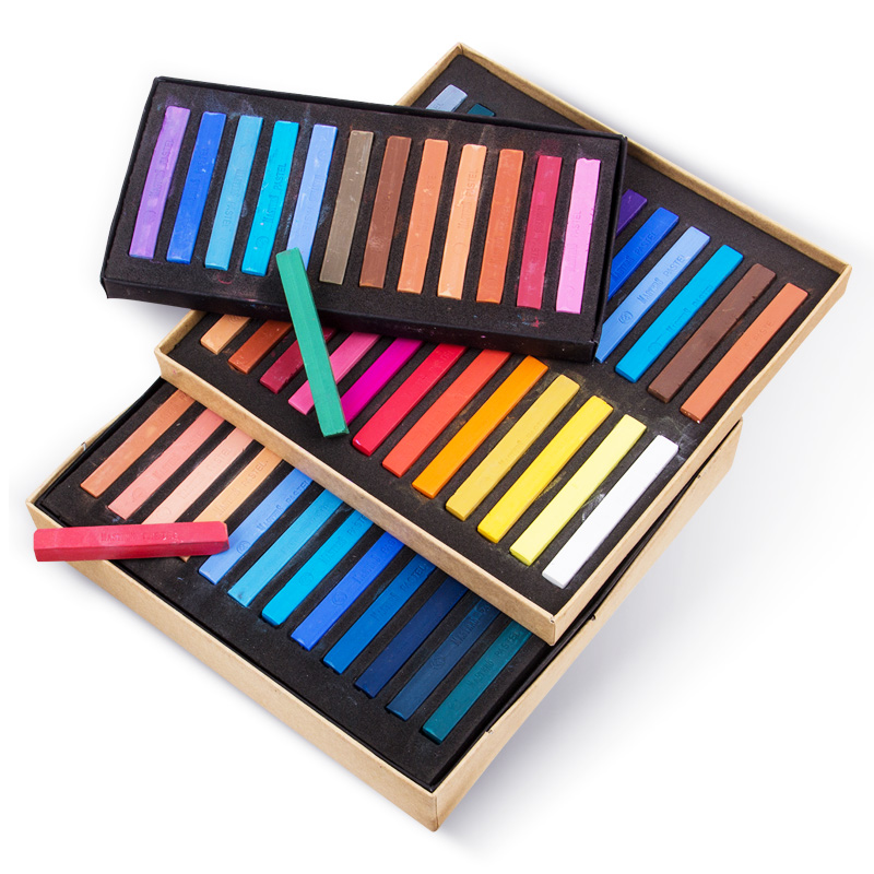 크레용 소프트 드라이 파스텔 아트 드로잉 세트, 학생용 - Chalk Pastel Set 리뷰 및 가격
