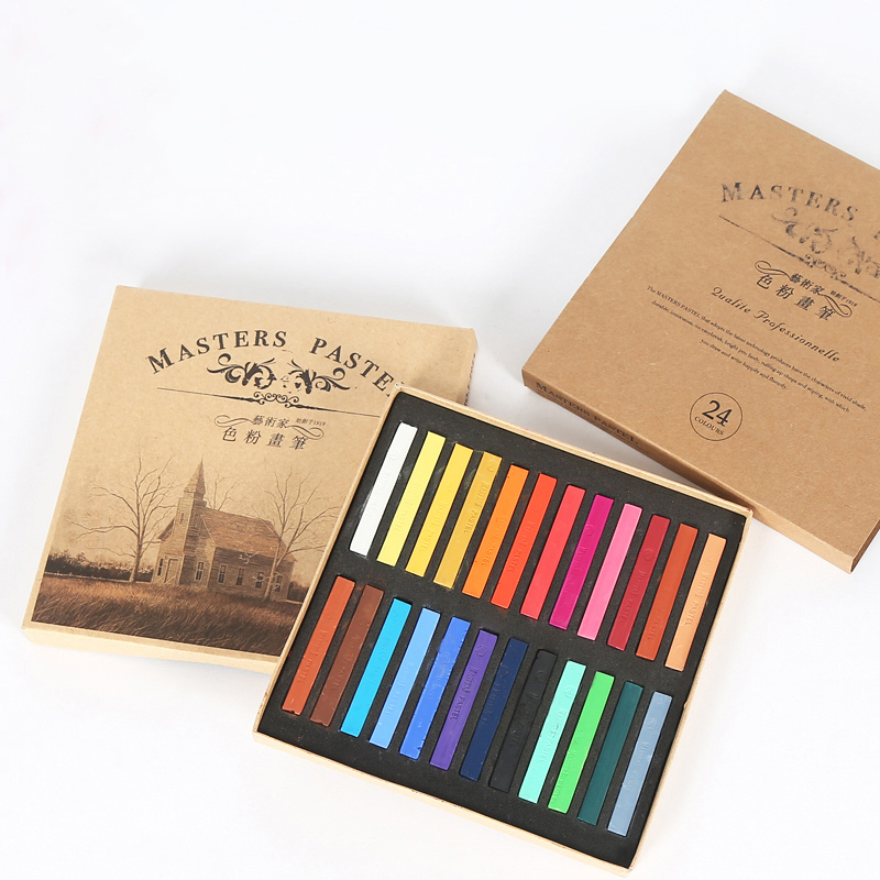 크레용 소프트 드라이 파스텔 아트 드로잉 세트, 학생용 - Chalk Pastel Set 리뷰 및 가격